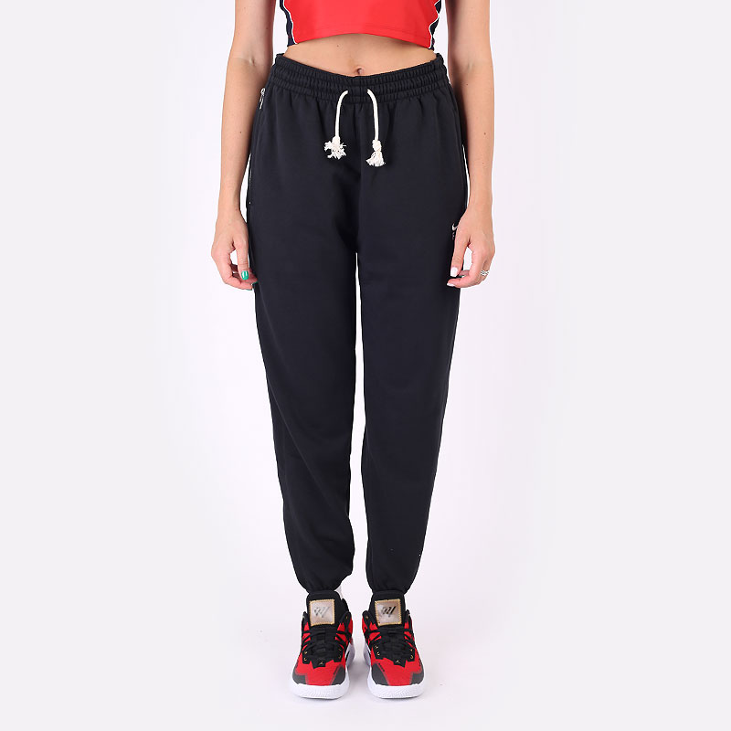 женские черные брюки Nike Dri-FIT Swoosh Fly Standard Issue DA6465-010 - цена, описание, фото 3